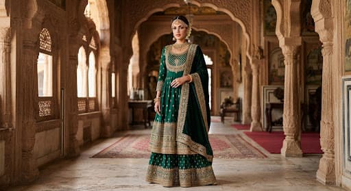 Sharara & Anarkali bridal couture