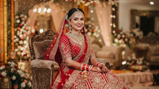 Jasleen Kaur, a bride of House of Shahana